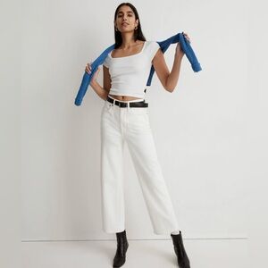 Madewell • Tall Vintage Wide Leg Crop Jeans